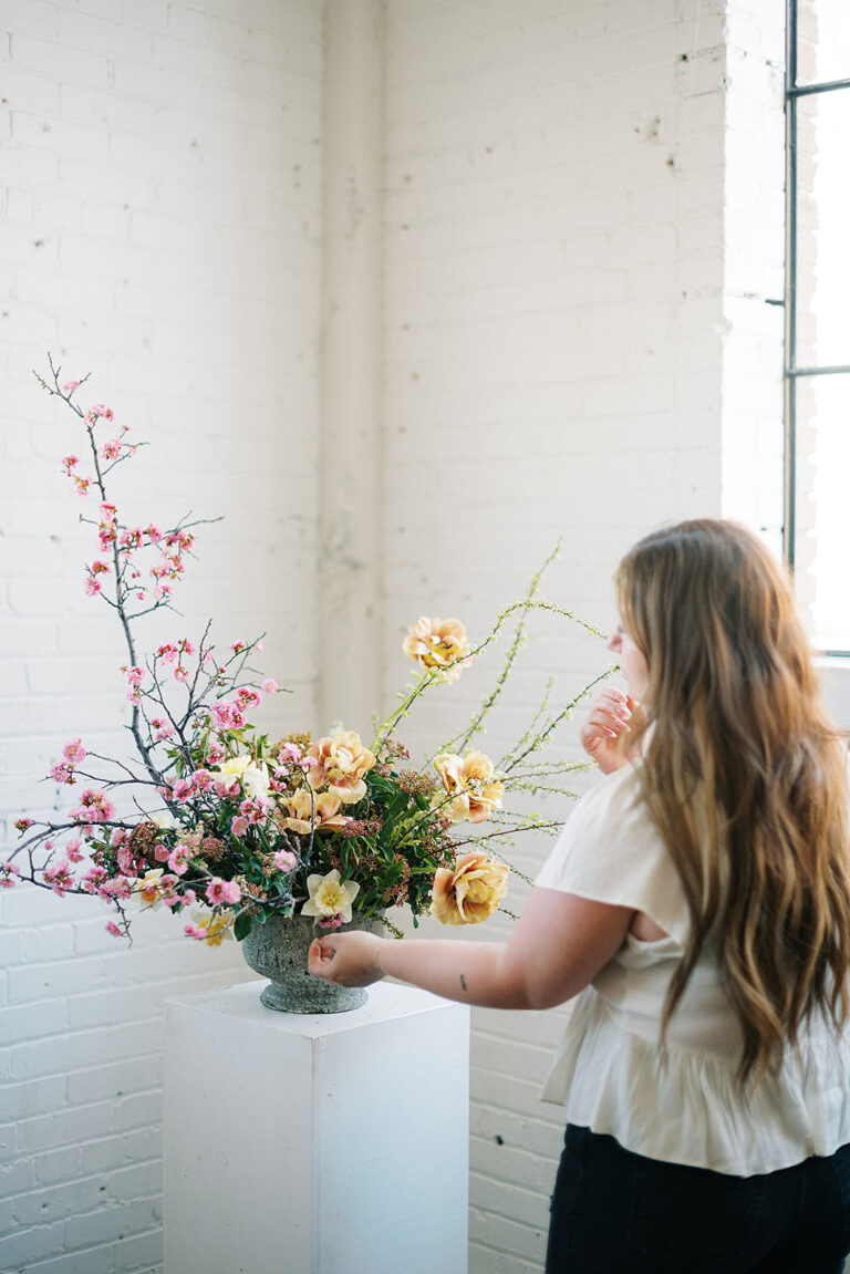 A Ballet-Inspired Floral Workshop in Salt Lake City | Gather Floral