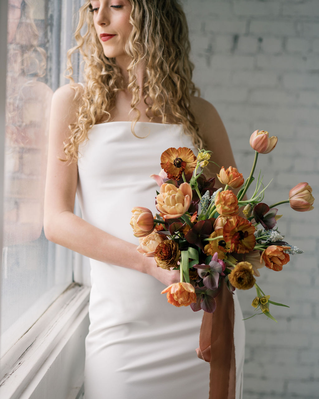 An Unexpected Moody Spring Color Palette | Gather Floral